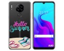 Funda Silicona Transparente para Blackview A80 / A80s diseño Summer Dibujos