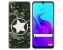 Funda Silicona para Blackview A80 / A80s diseño Camuflaje 01 Dibujos