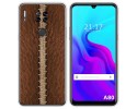 Funda Silicona para Blackview A80 / A80s diseño Cuero 01 Dibujos