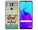 Funda Silicona para Blackview A80 / A80s diseño Madera 01 Dibujos