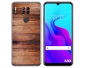 Funda Silicona para Blackview A80 / A80s diseño Madera 02 Dibujos
