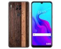 Funda Silicona para Blackview A80 / A80s diseño Madera 05 Dibujos