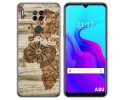Funda Silicona para Blackview A80 / A80s diseño Madera 07 Dibujos