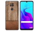 Funda Silicona para Blackview A80 / A80s diseño Madera 09 Dibujos