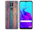 Funda Silicona para Blackview A80 / A80s diseño Madera 10 Dibujos
