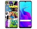 Funda Silicona para Blackview A80 / A80s diseño Comic Dibujos