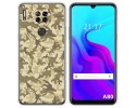 Funda Silicona para Blackview A80 / A80s diseño Sand Camuflaje Dibujos