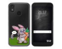 Funda Silicona Transparente para CAT S52 diseño Conejo Dibujos
