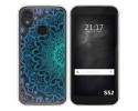 Funda Silicona Transparente para CAT S52 diseño Mandala Dibujos