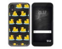 Funda Silicona Transparente para CAT S52 diseño Pato Dibujos