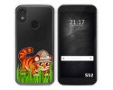 Funda Silicona Transparente para CAT S52 diseño Tigre Dibujos
