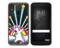 Funda Silicona Transparente para CAT S52 diseño Unicornio Dibujos