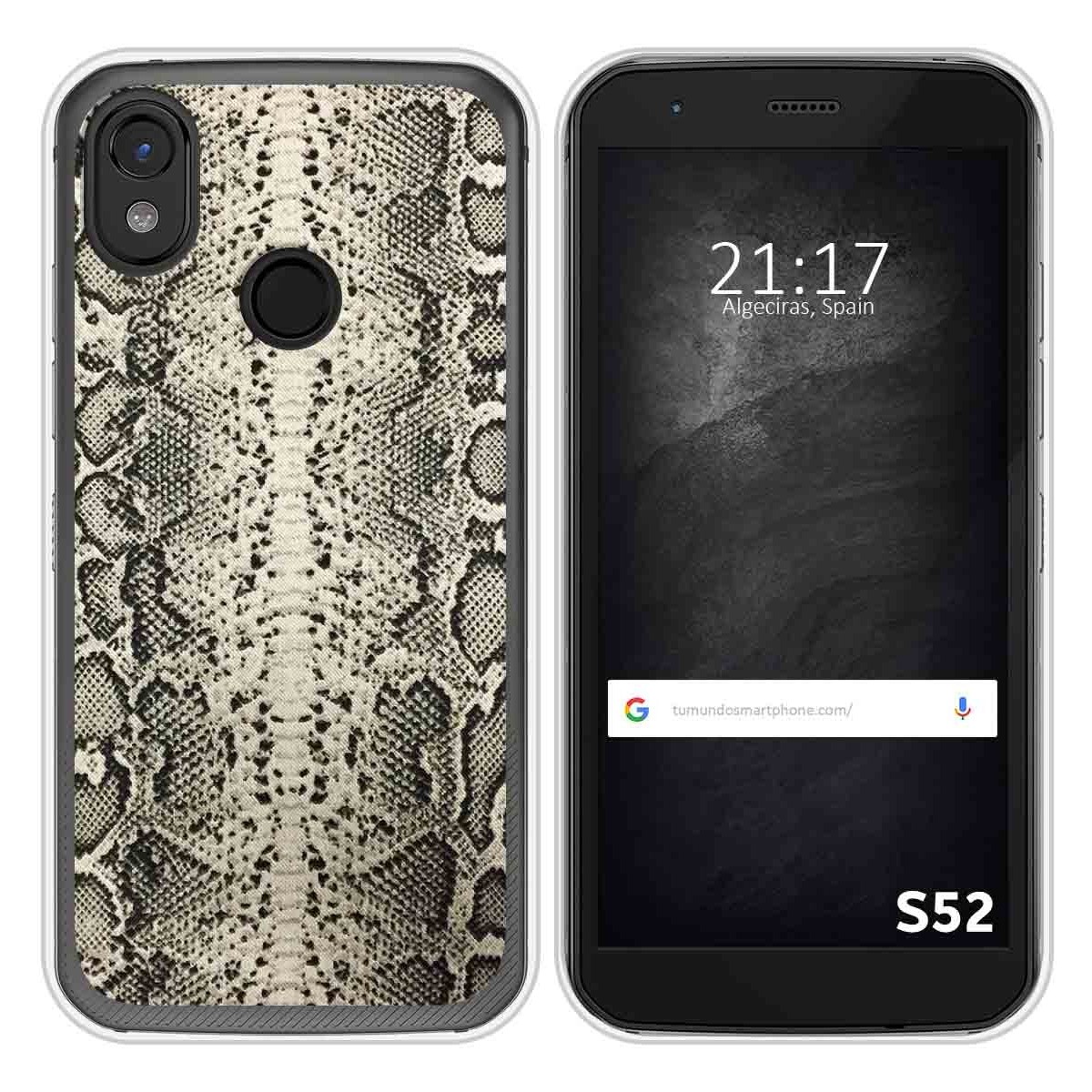 Funda Silicona para CAT S52 diseño Animal 01 Dibujos