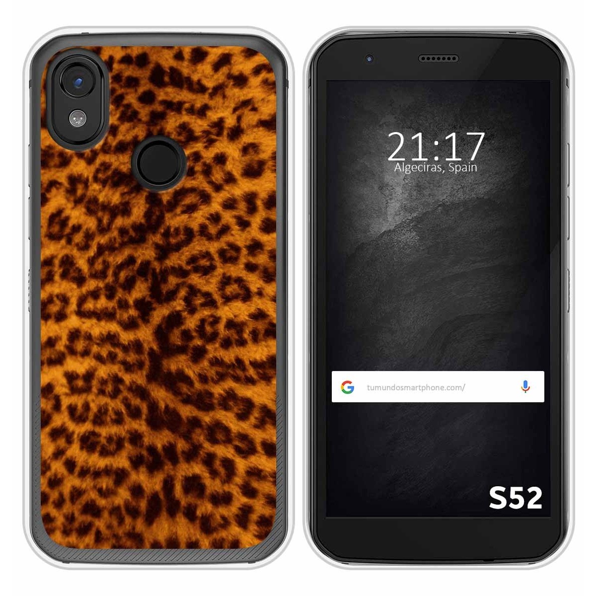 Funda Silicona para CAT S52 diseño Animal 03 Dibujos