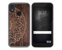 Funda Silicona para CAT S52 diseño Madera 06 Dibujos