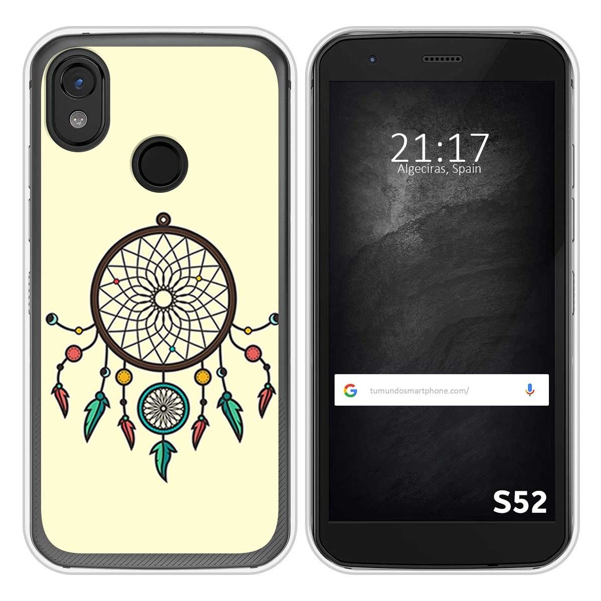 Funda Silicona para CAT S52 diseño Atrapasueños Dibujos