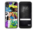 Funda Silicona para CAT S52 diseño Comic Dibujos