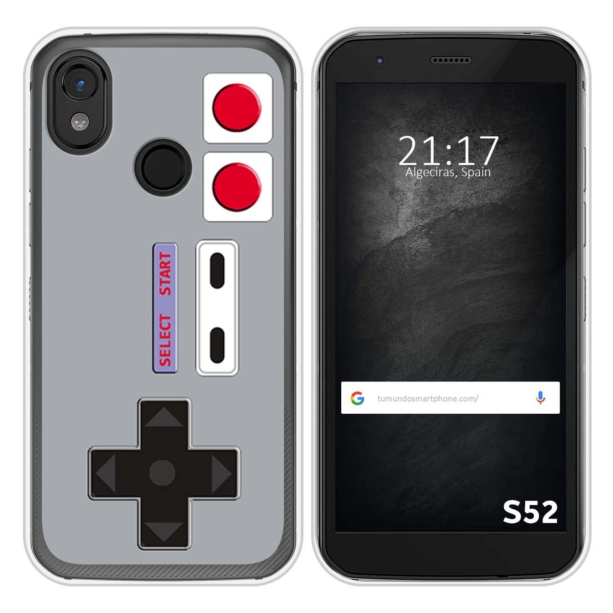 Funda Silicona para CAT S52 diseño Consola Dibujos