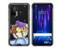 Funda Silicona Transparente para Doogee S97 Pro diseño Cabra Dibujos