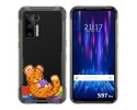 Funda Silicona Transparente para Doogee S97 Pro diseño Leopardo Dibujos