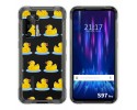 Funda Silicona Transparente para Doogee S97 Pro diseño Pato Dibujos