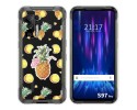 Funda Silicona Transparente para Doogee S97 Pro diseño Piña Dibujos
