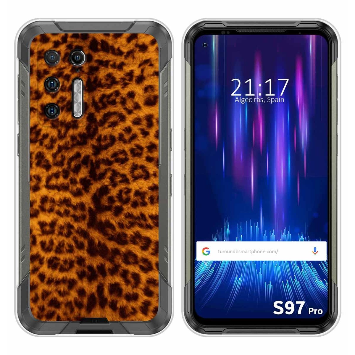 Funda Silicona para Doogee S97 Pro diseño Animal 03 Dibujos