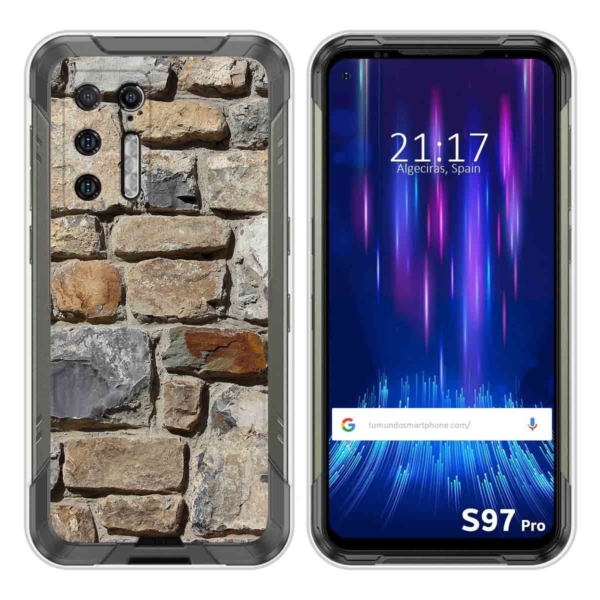 Funda Silicona para Doogee S97 Pro diseño Ladrillo 03 Dibujos