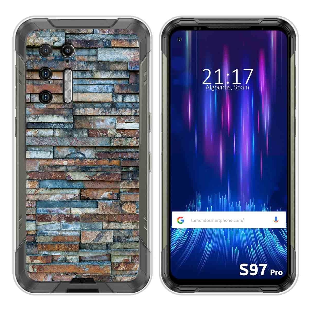 Funda Silicona para Doogee S97 Pro diseño Ladrillo 05 Dibujos