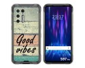 Funda Silicona para Doogee S97 Pro diseño Madera 01 Dibujos