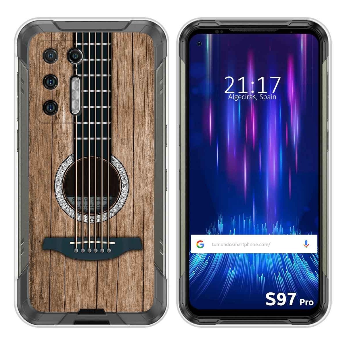 Funda Silicona para Doogee S97 Pro diseño Madera 11 Dibujos