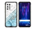 Funda Silicona para Doogee S97 Pro diseño Mármol 02 Dibujos