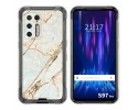 Funda Silicona para Doogee S97 Pro diseño Mármol 13 Dibujos