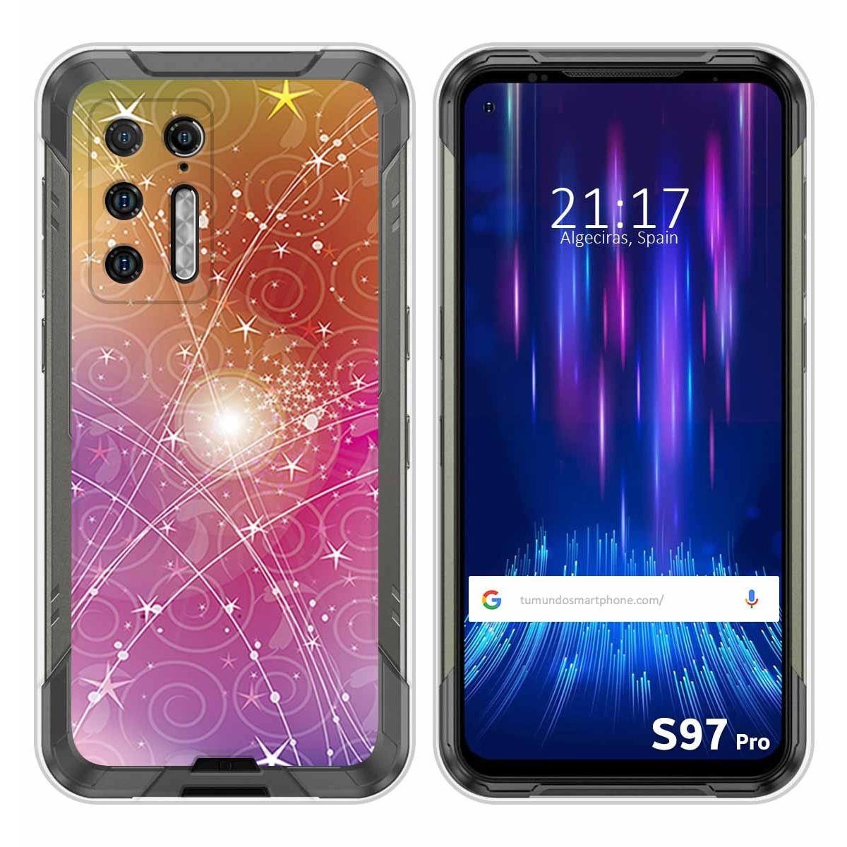 Funda Silicona para Doogee S97 Pro diseño Abstracto Dibujos