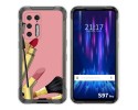 Funda Silicona para Doogee S97 Pro diseño Brochas Dibujos