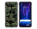 Funda Silicona para Doogee S97 Pro diseño Camuflaje Dibujos