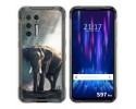 Funda Silicona para Doogee S97 Pro diseño Elefante Dibujos