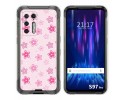 Funda Silicona para Doogee S97 Pro diseño Flores Dibujos