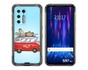 Funda Silicona para Doogee S97 Pro diseño Furgoneta Dibujos