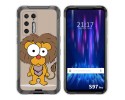 Funda Silicona para Doogee S97 Pro diseño Leon Dibujos