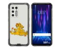 Funda Silicona para Doogee S97 Pro diseño Leones Dibujos