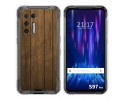 Funda Silicona para Doogee S97 Pro diseño Madera Dibujos