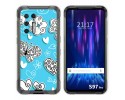 Funda Silicona para Doogee S97 Pro diseño Mariposas Dibujos
