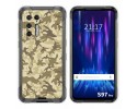 Funda Silicona para Doogee S97 Pro diseño Sand Camuflaje Dibujos