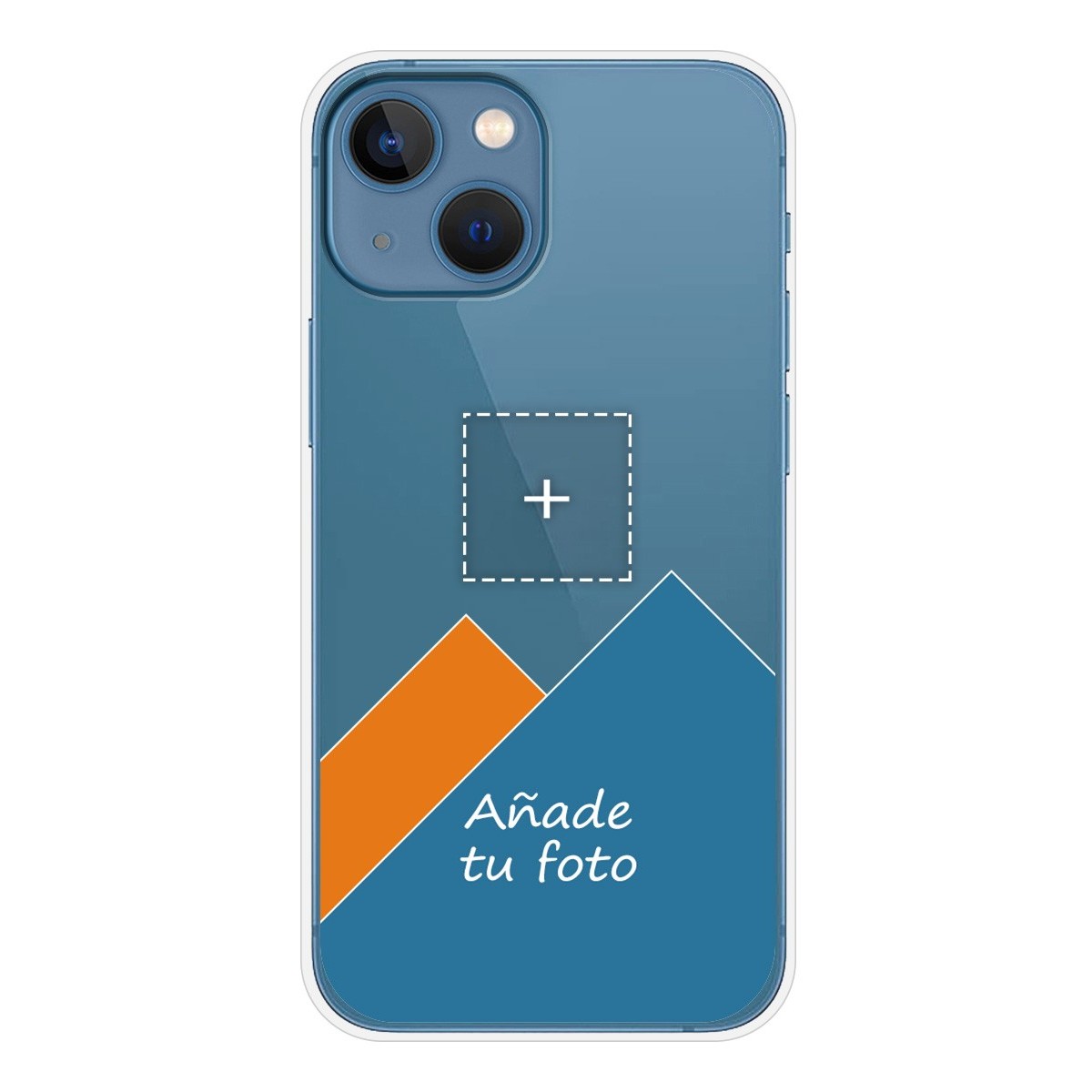 Personaliza tu Funda Doble Pc + Tpu 360 con tu Fotografia complatible con Iphone 13 Mini (5.4) Dibujo Personalizada
