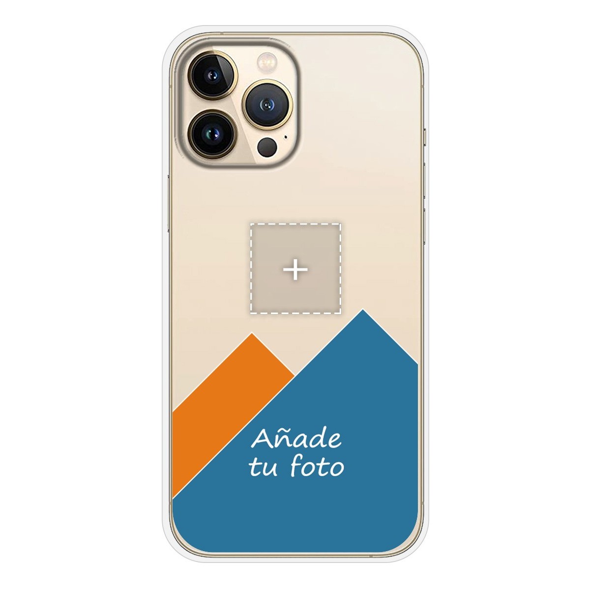 Personaliza tu Funda Doble Pc + Tpu 360 con tu Fotografia complatible con Iphone 13 Pro Max (6.7) Dibujo Personalizada