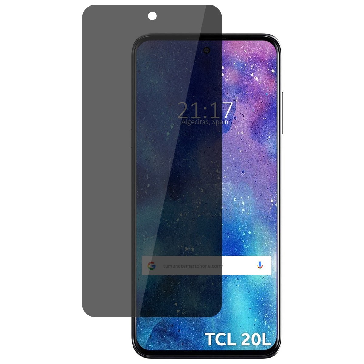 Protector Pantalla Hidrogel Privacidad Antiespías para TCL 20L / 20L+