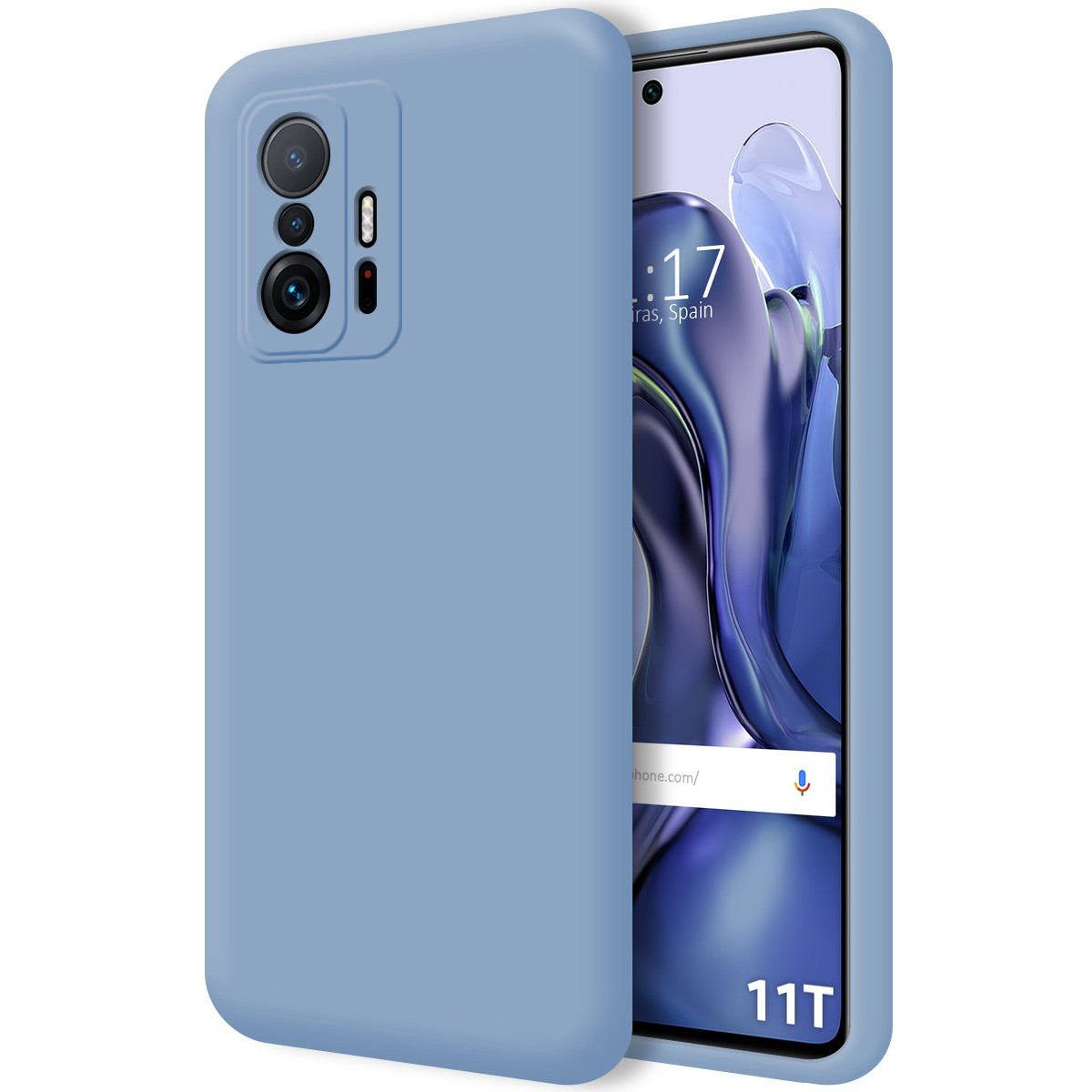 Funda Cool Silicona Azul para Xiaomi 11T/11T Pro