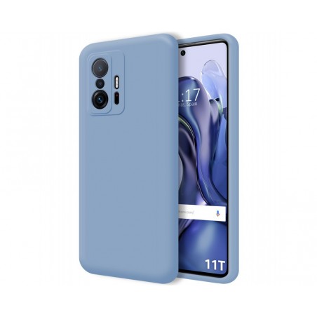 Funda Silicona Líquida Ultra Suave para Xiaomi 11T 5G / 11T Pro 5G color Azul