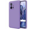 Funda Silicona Líquida Ultra Suave para Xiaomi 11T 5G / 11T Pro 5G color Morada